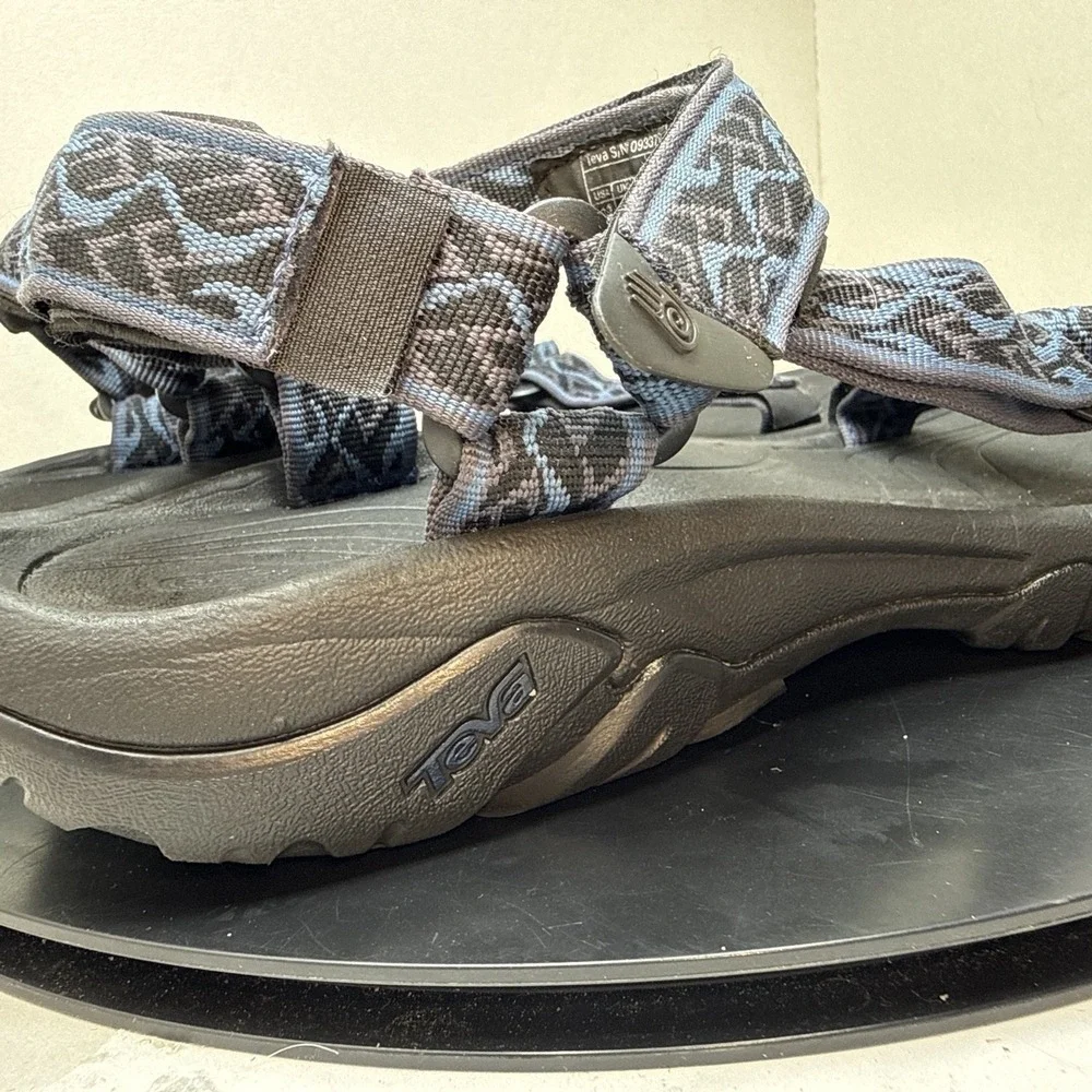 Teva Hurricane Sandals 1093379 Blue Black Mens Outdoor Strappy 13